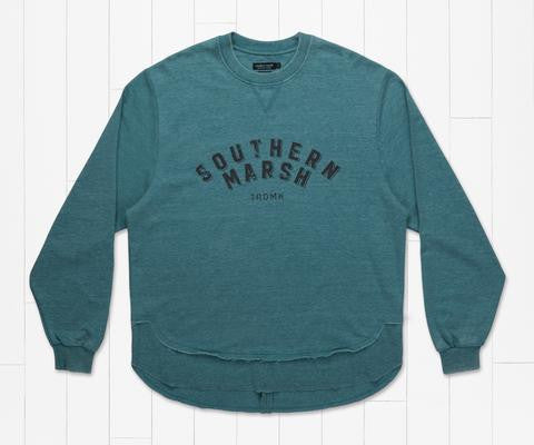 Southern Marsh Seawash Rally Sweatshirt: Dark Green