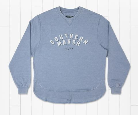 Southern Marsh Seawash Rally Sweatshirt: Washed Blue