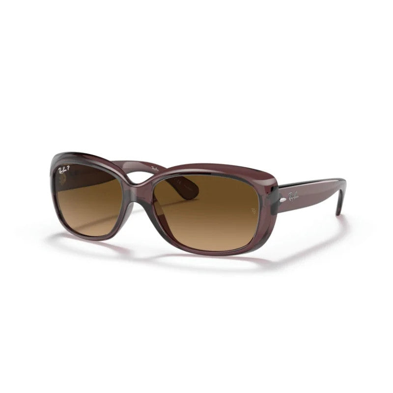 Ray-Ban Jackie Ohh – Transparent Dark Brown/Brown Gradient