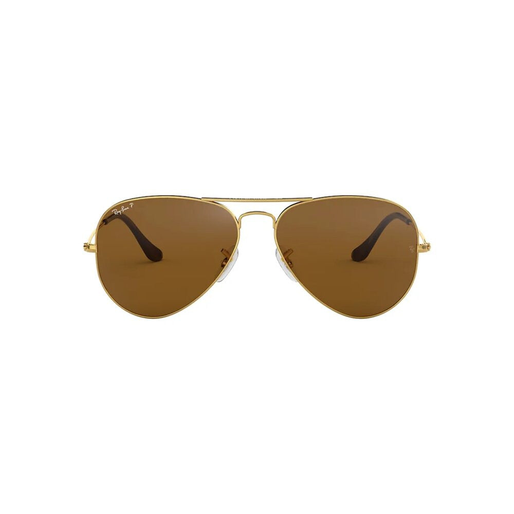 Ray-Ban Aviator Classic Polarized Sunglasses – Arista Gold/Brown Polarized