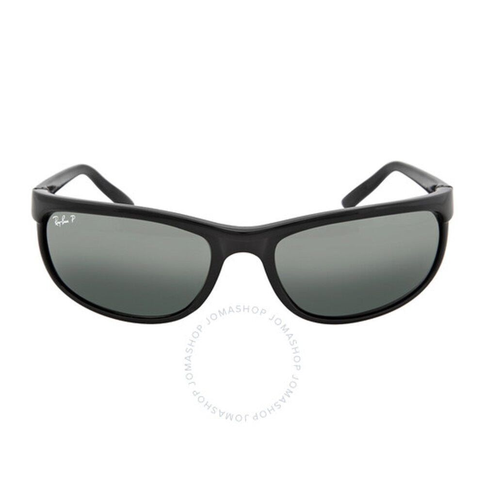 Ray-Ban Predator 2 Polarized Grey Mirror Rectangular Sunglasses
