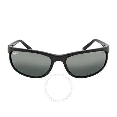 Ray-Ban Predator 2 Polarized Grey Mirror Rectangular Sunglasses