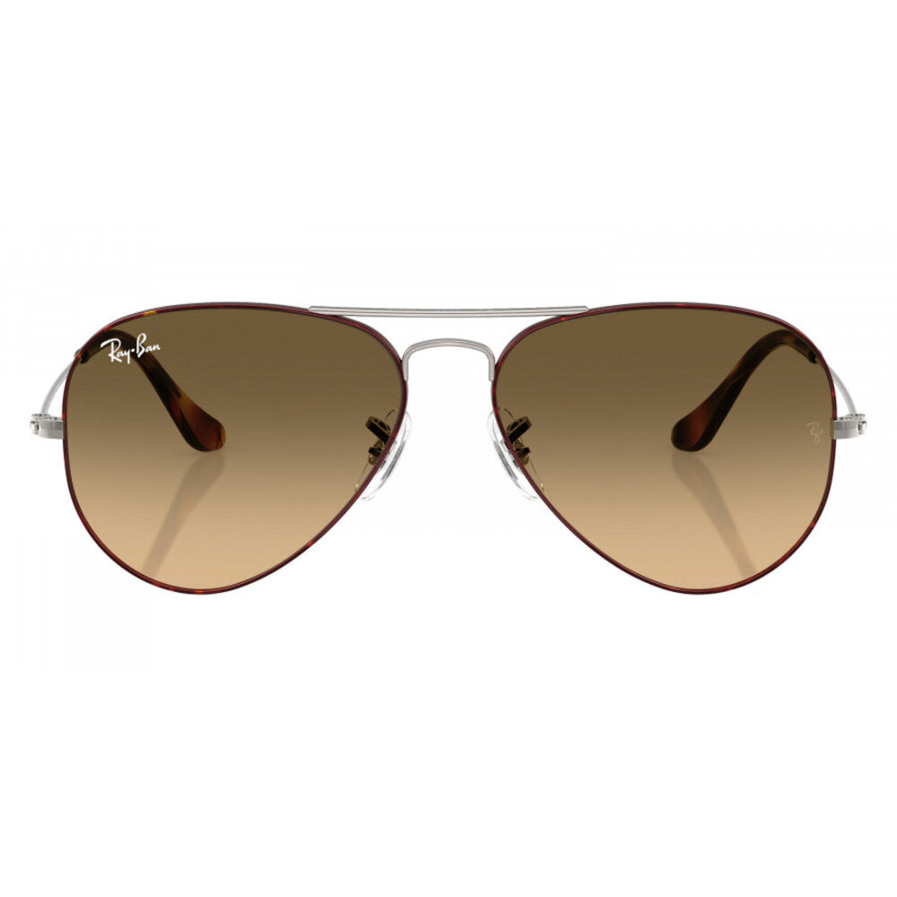 Ray-Ban Aviator – Havana on Gunmetal/Brown Vintage Gradient