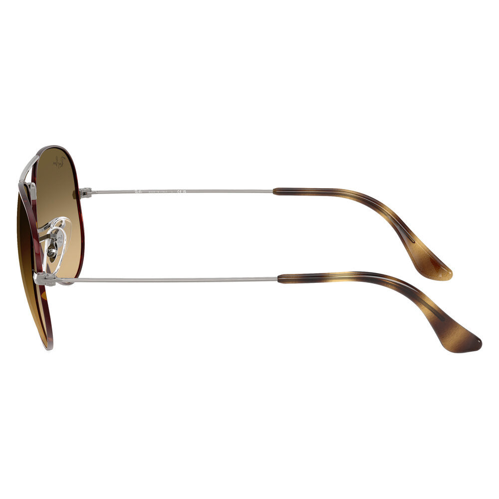 Ray-Ban Aviator – Havana on Gunmetal/Brown Vintage Gradient