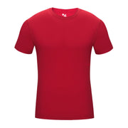 Badger Pro-Compression Crew Neck Shirt - Red