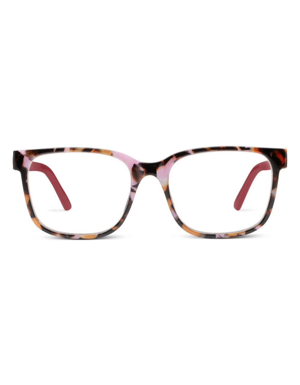 Peepers Sycamore Blue Light Reading Glasses - Pink Botanico/Pink