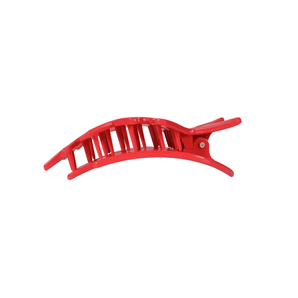Teleties Red Shooting Star Medium Flat Hair Clip