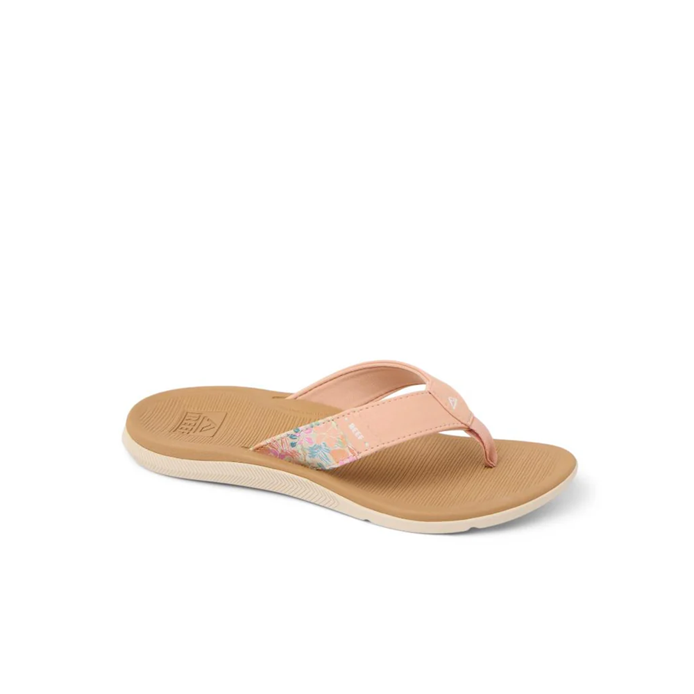 Reef Women’s Santa Ana Flip Flops – Peach Tan