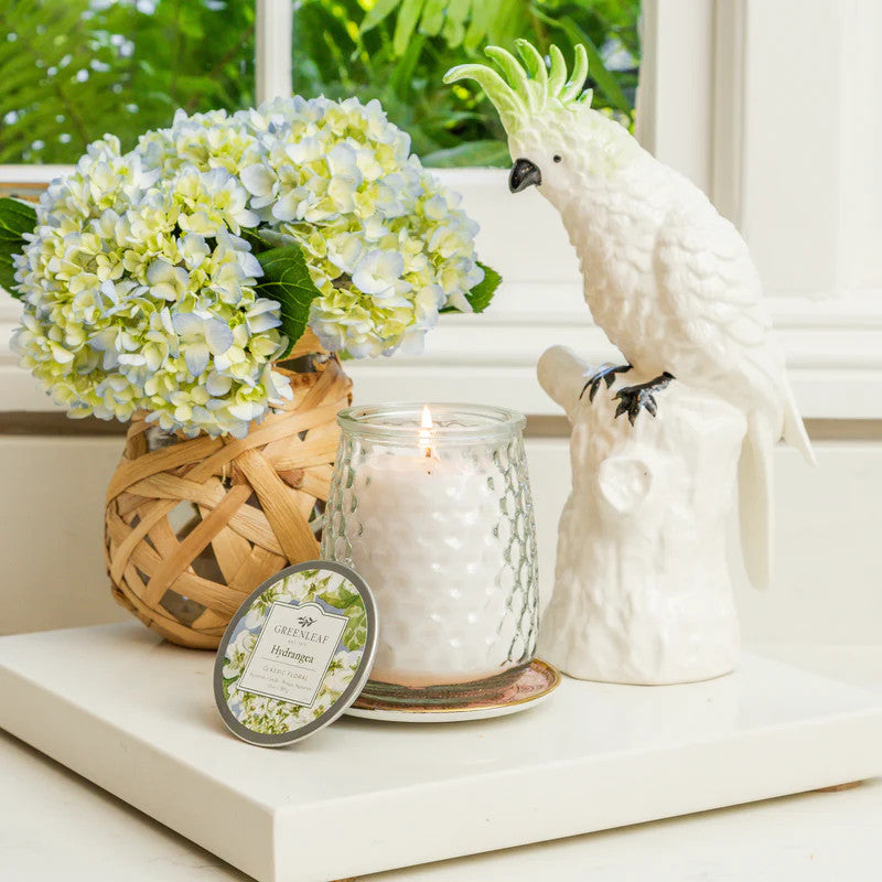 Green Leaf Hydrangea Signature Candle