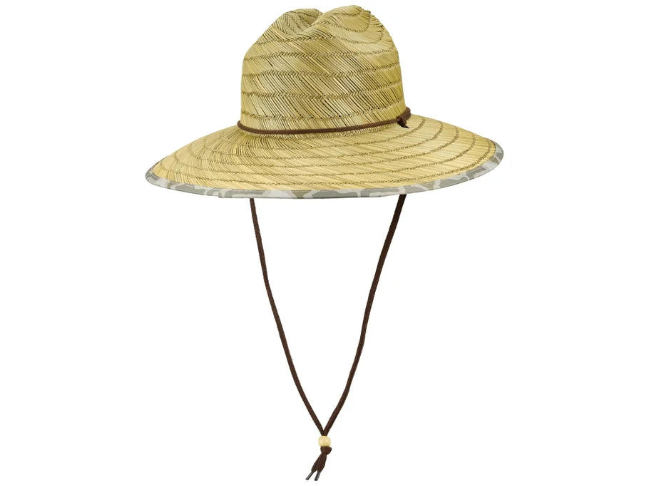 Aftco Boatbar Straw Hat - Sand Grouper Camo