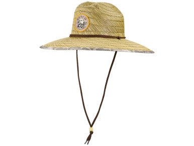 Aftco Boatbar Straw Hat - Sand Grouper Camo