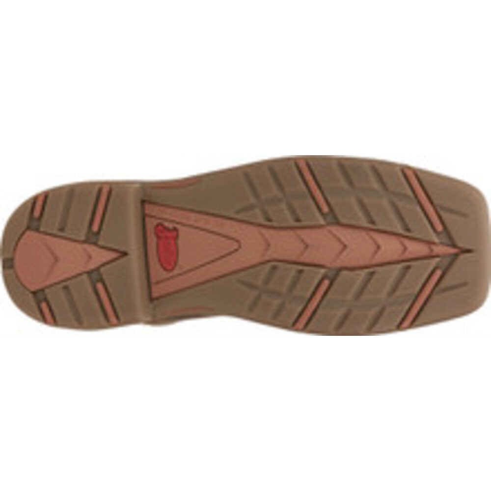 Justin Boots Rush Steel Toe Saddle Tan