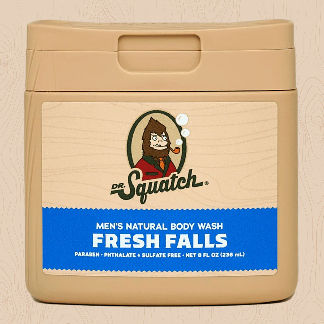 Dr. Squatch 8 oz Fresh Falls Bod Wash