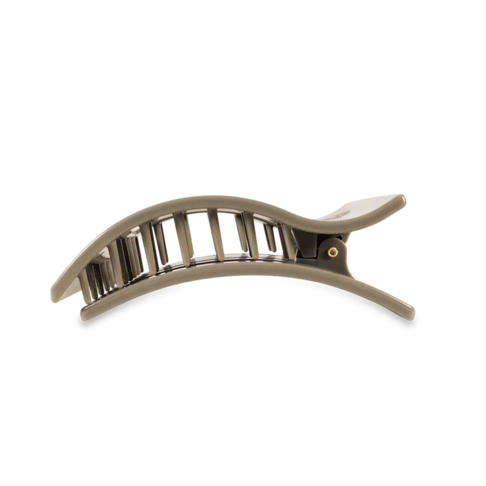 Teleties Sage It Ain't So Quilted Medium Flat Rectangle Hair Clip