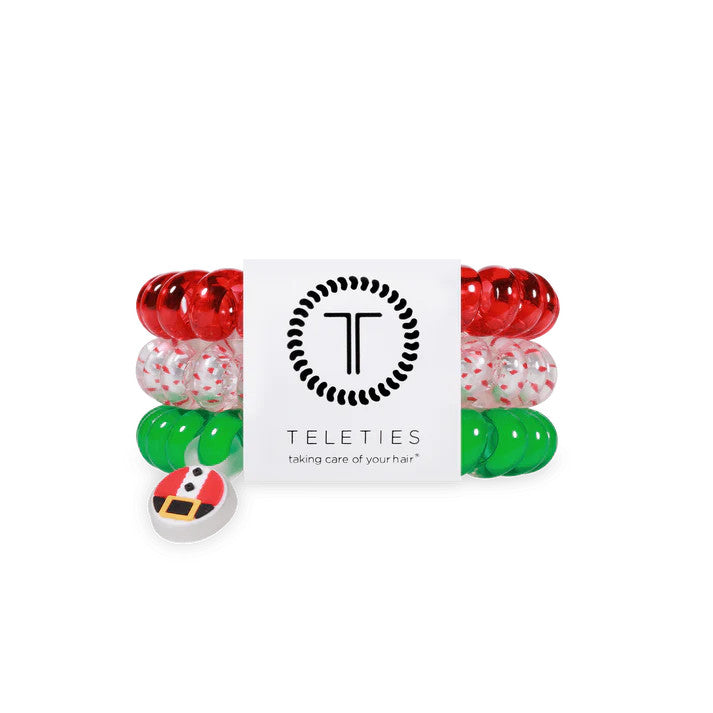 Teleties Secret Santa Large Hair Ties