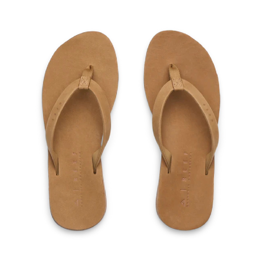 Reef Women’s Ojai Classic Slim Leather Flip Flops – Starfish
