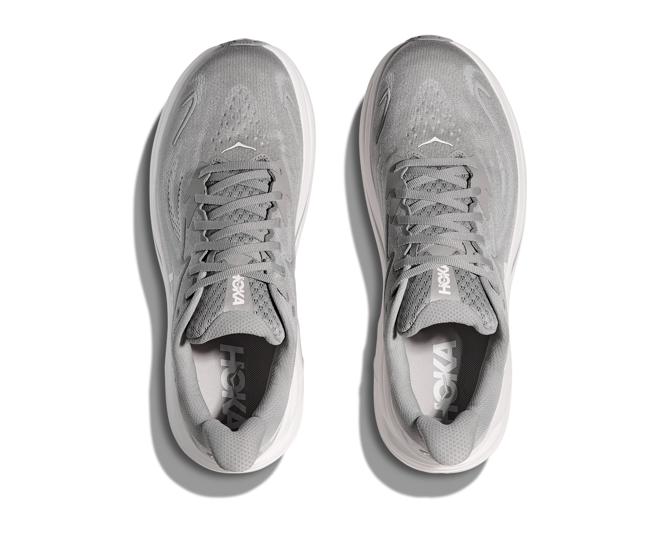 Hoka Men's Clifton 10 Running Shoe - Stellar Grey/Stardust