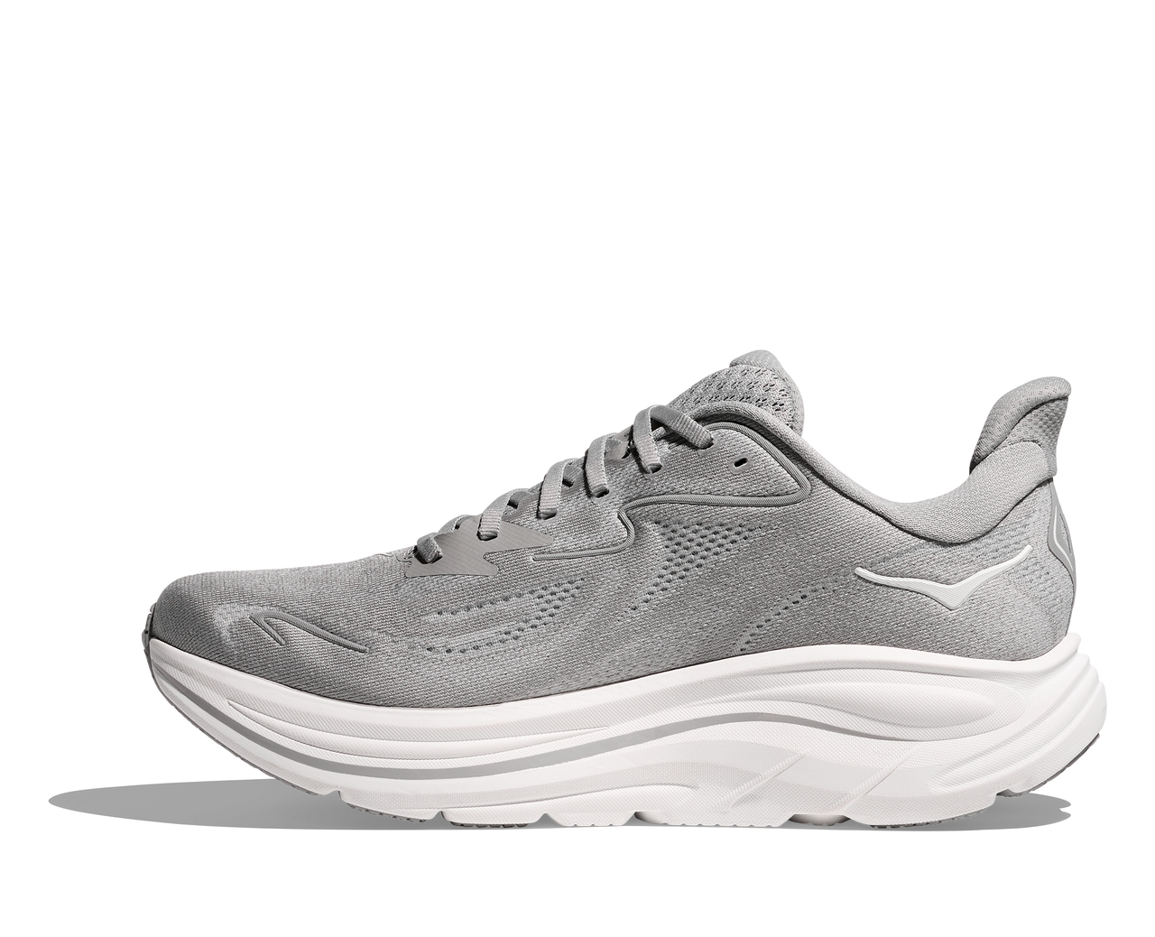 Hoka Men's Clifton 10 Running Shoe - Stellar Grey/Stardust
