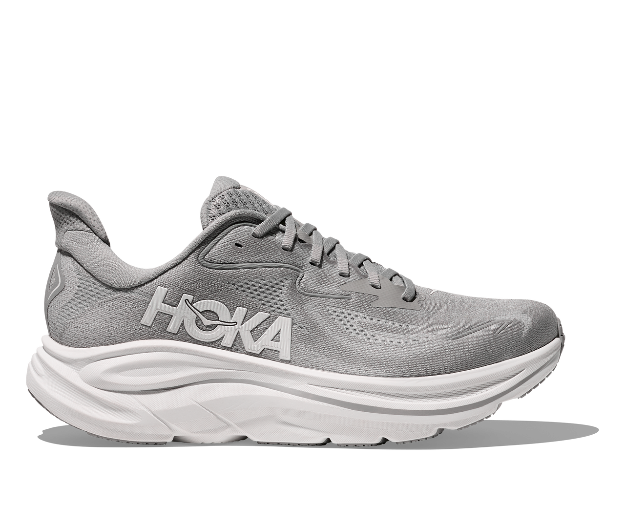 Hoka Men's Clifton 10 Running Shoe - Stellar Grey/Stardust