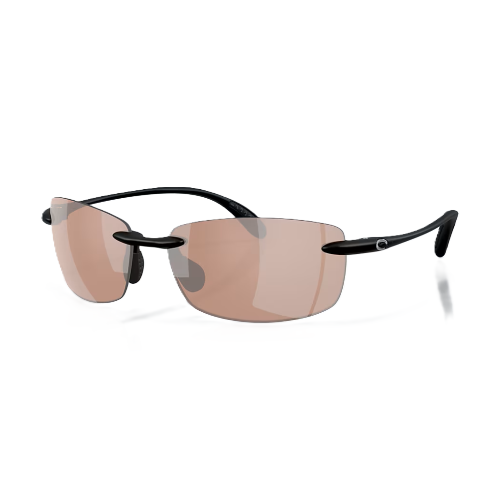 Costa Del Mar Ballast Polarized Sunglasses – Matte Black Frame with Copper Silver Gradient Lens