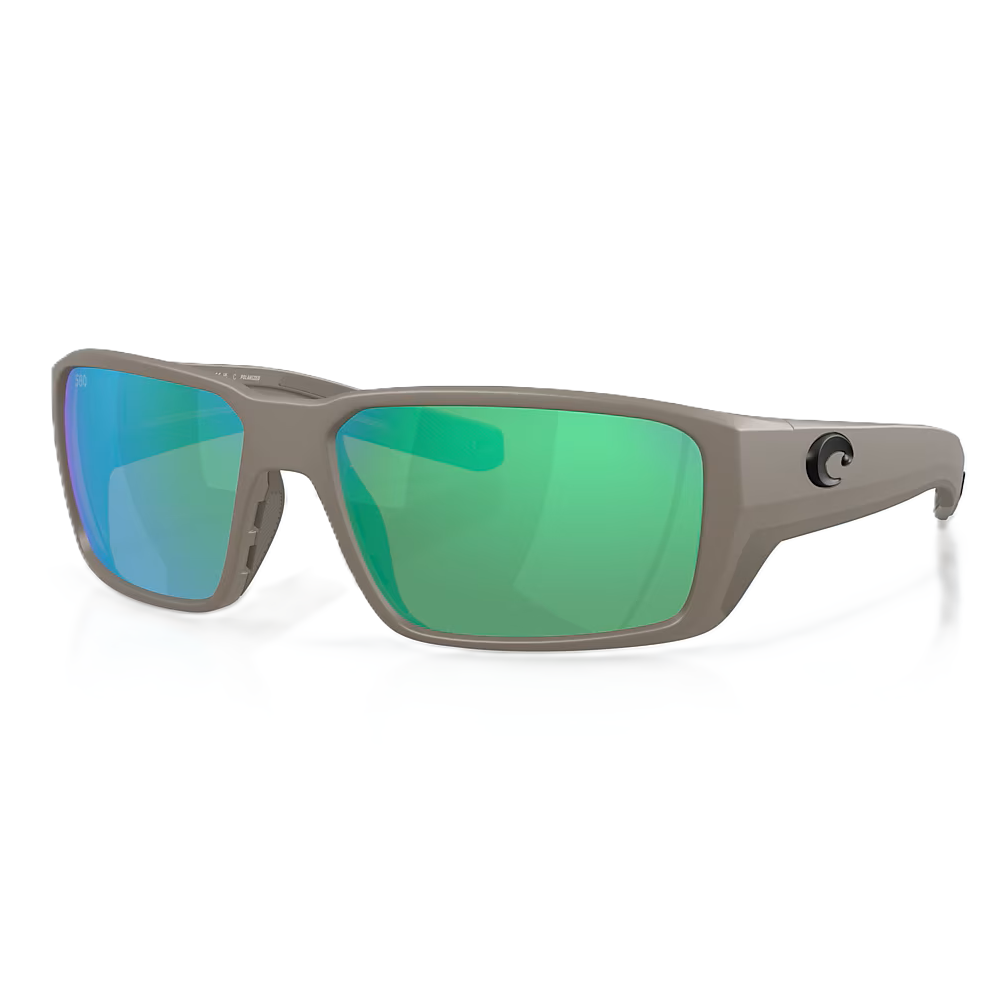 Costa Del Mar Fantail Pro Polarized Sunglasses – Olive Shale Frame with Green Mirror Lens