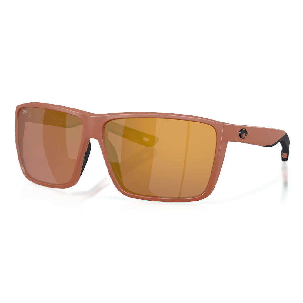 Costa Del Mar Rincon II Polarized Sunglasses – Terra Cotta Frame w/ Gold Mirror Lens