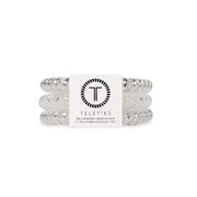 Teleties Silver Slay Small Hair Ties