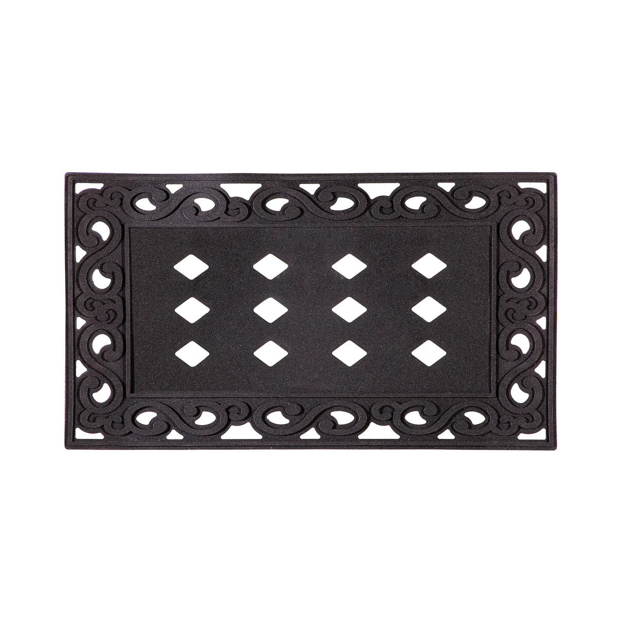 Evergreen Scroll Sassafras Rubber Slimline Mat Tray