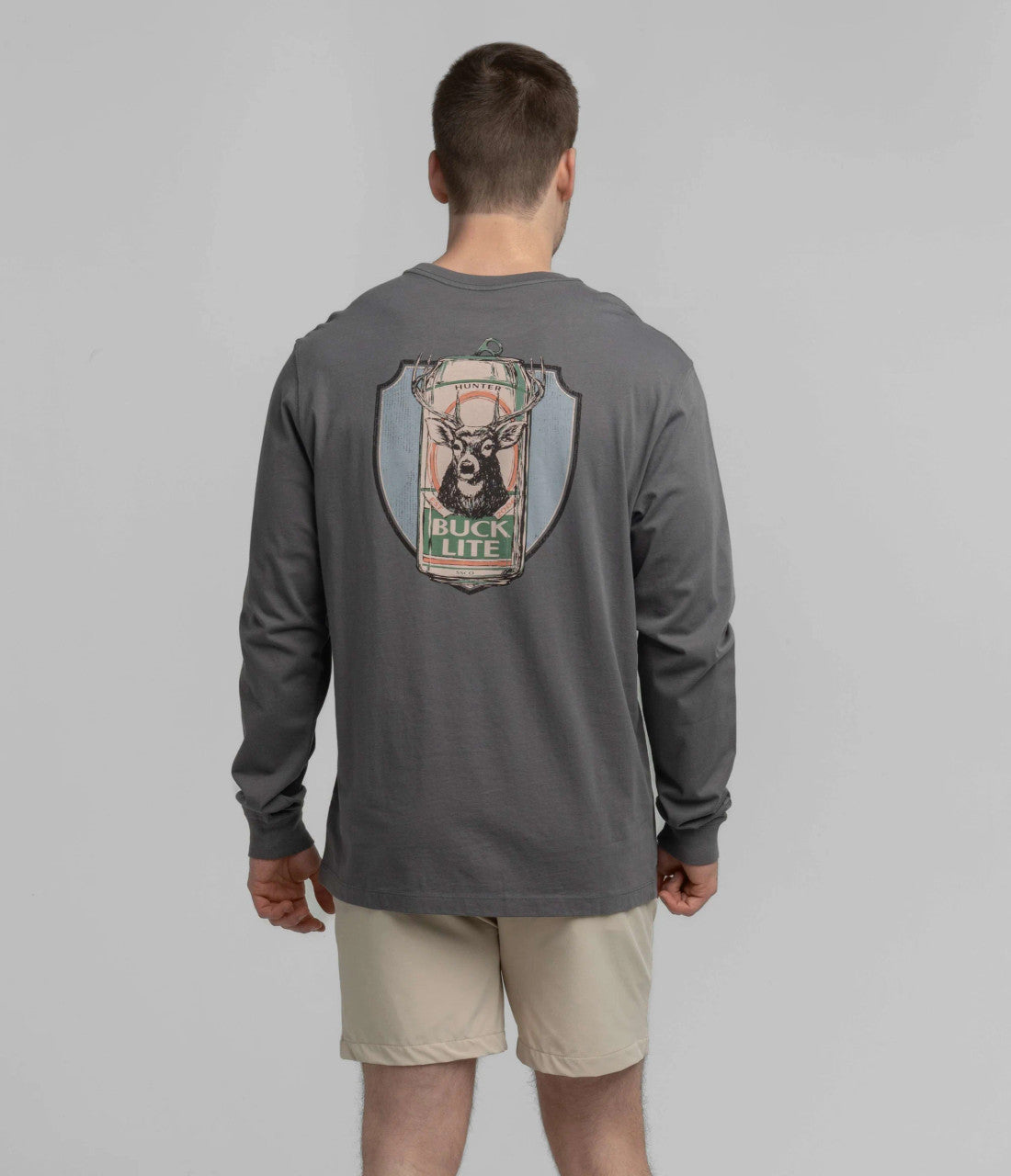 Southern Shirt Men's Long Sleeve Buck Lite Tee
