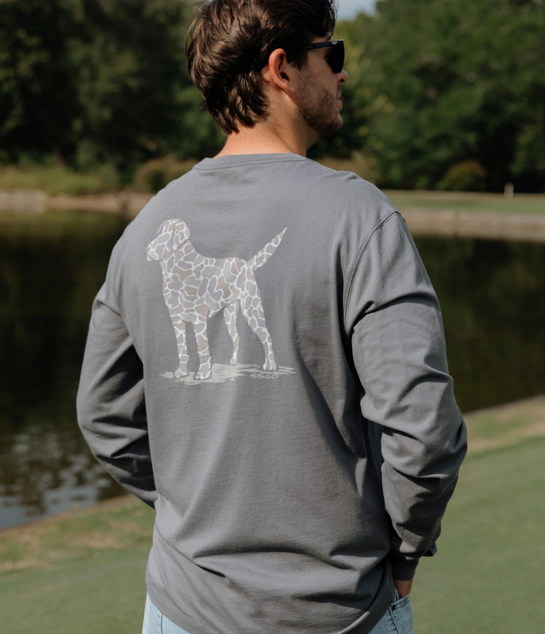 Southern Shirt Men's Long Sleeve Camo Companion Tee