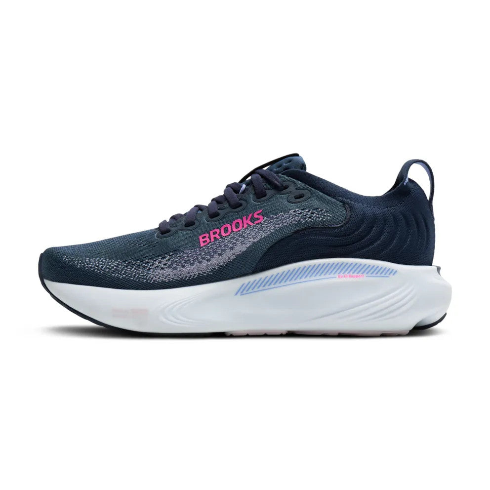 Brooks Women's Adrenaline GTS 25 Running Shoe - Spellbound/Blazing Bell/Pink