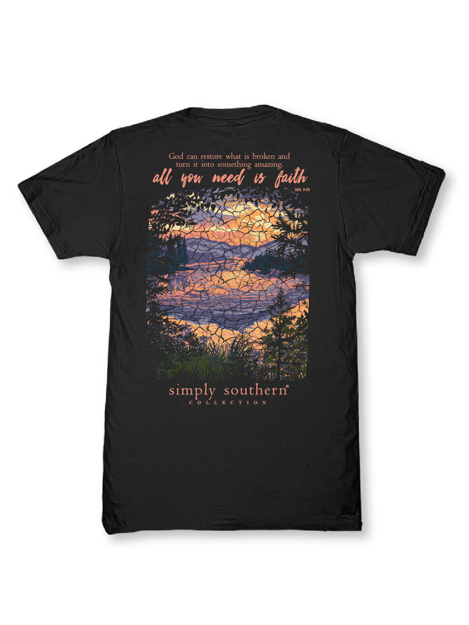Simply Southern Women's Amazing Tee - Black