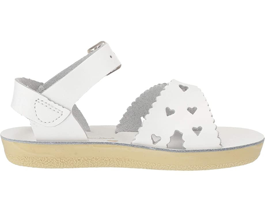 Sun-San Infant Sweetheart Sandals-White