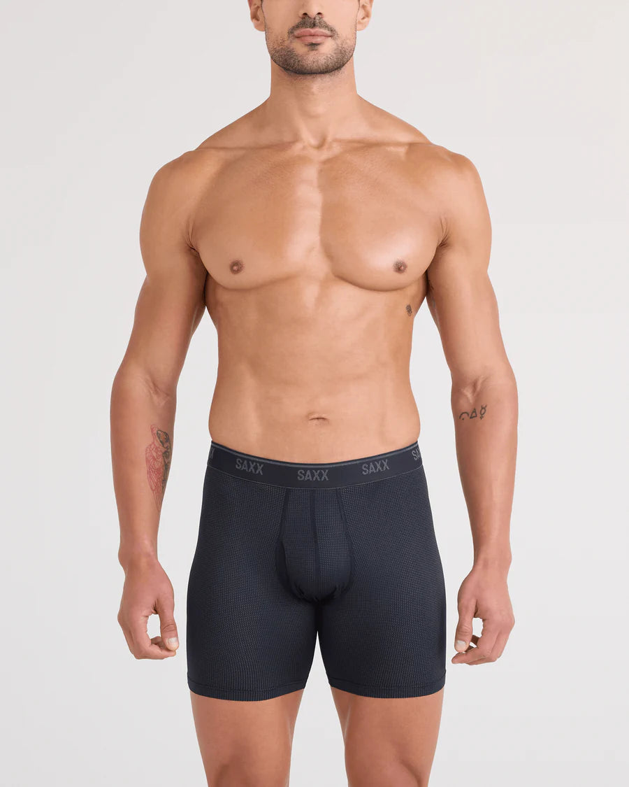 Saxx Quest Quick Dry Mesh Boxer Briefs