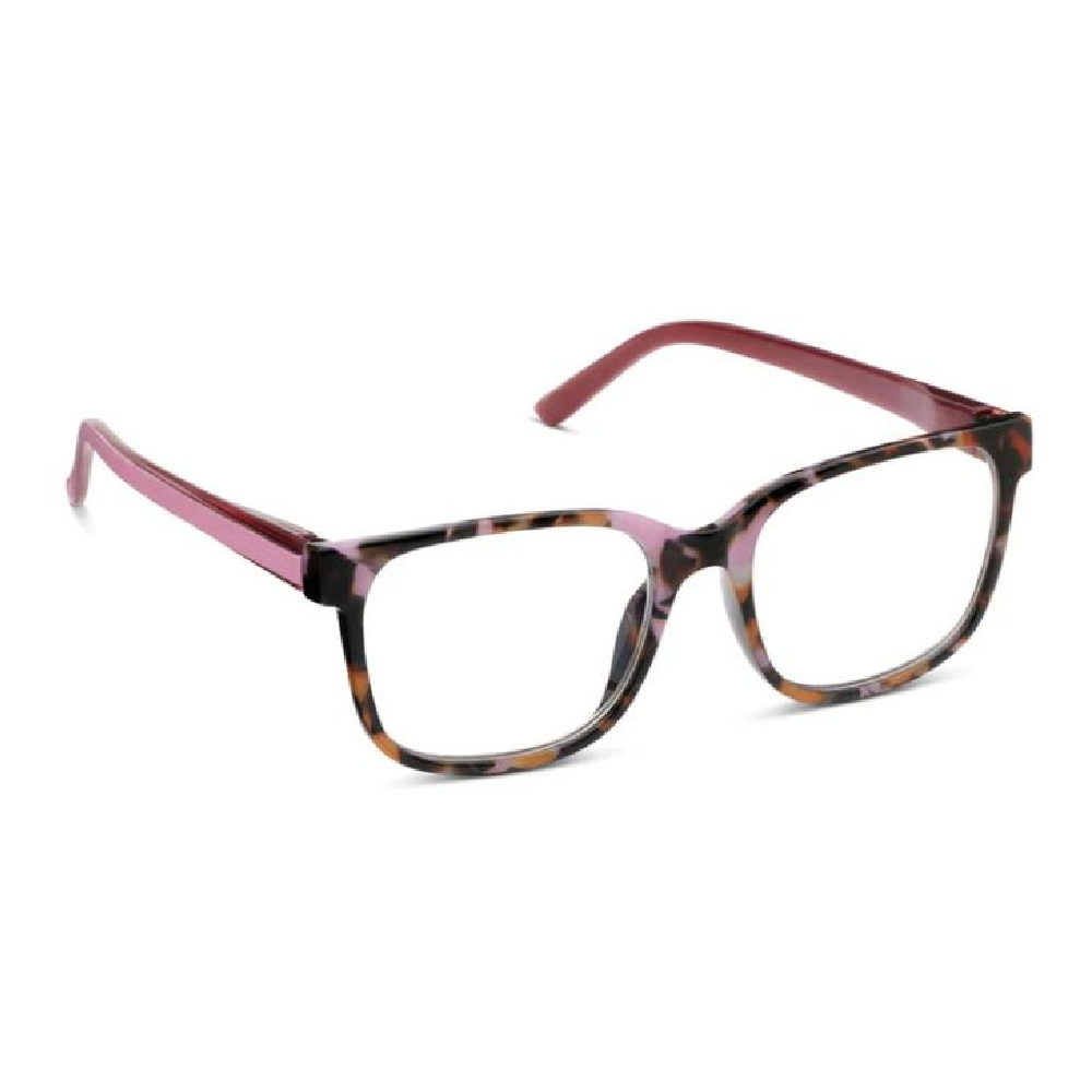Peepers Sycamore Blue Light Reading Glasses - Pink Botanico/Pink