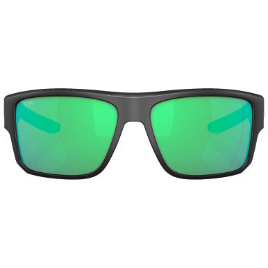 Costa Del Mar Taxman Sunglasses – Matte Black Frame/Green Mirror