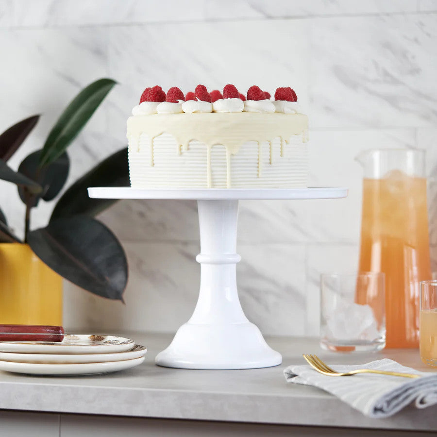 Twine Living Co. Melamine Cake Stand in White