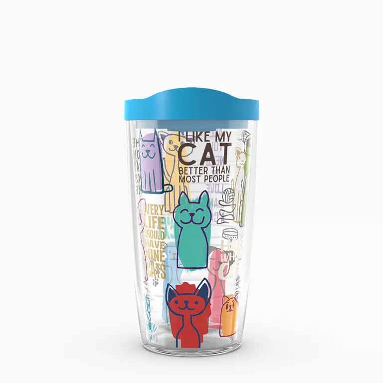 Tervis 16oz Cat Sayings Tumbler