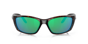 Costa Del Mar Fisch 10 Polarized Sunglasses Tortoise with Green Mirror 580G Glass Lenses