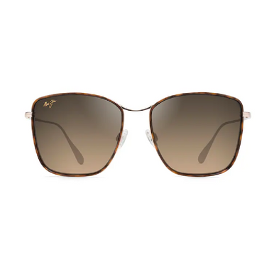 Maui Jim Tiger Lily Polarized Fashion Sunglasses – Dark Tortoise/Gold