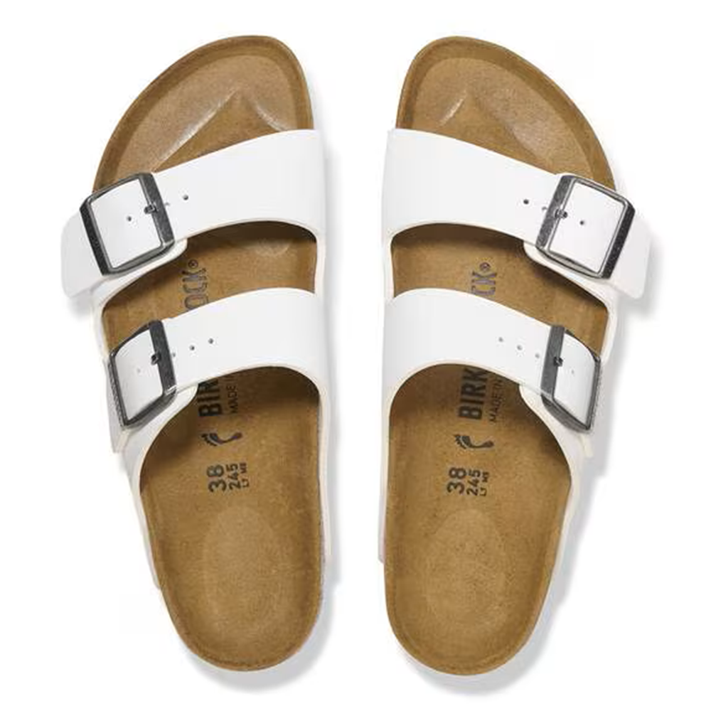 Birkenstock Arizona Birko-Flor White Sandals