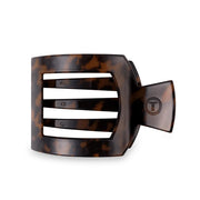 Teleties Tortoise Large Flat Square Hair Clip