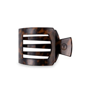 Teleties Tortoise Medium Flat Square Hair Clip