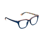 Peepers Trapeze Blue-Light Readers - Navy