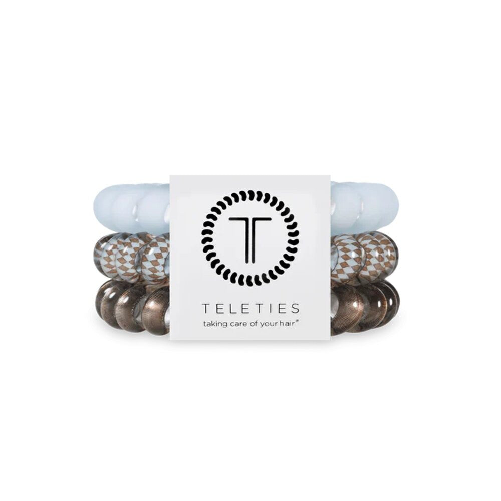 Teleties Truly Taupe Large Hair Ties