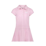 Under Armour Girls Polo Dress - Pink Dawn