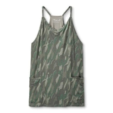 Marsh Wear Women's Buxton Romper Dress - Thyme Lowland Camo