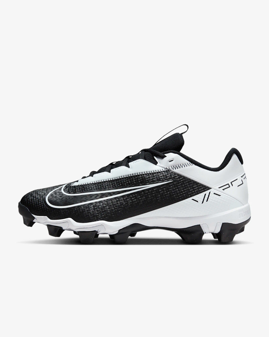 Nike Men's Vapor Edge Shark 2 Cleat - Black/White