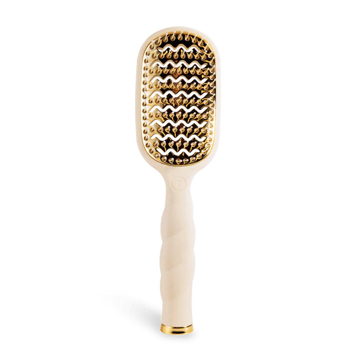 Teleties Vented Hair Brush - Tan