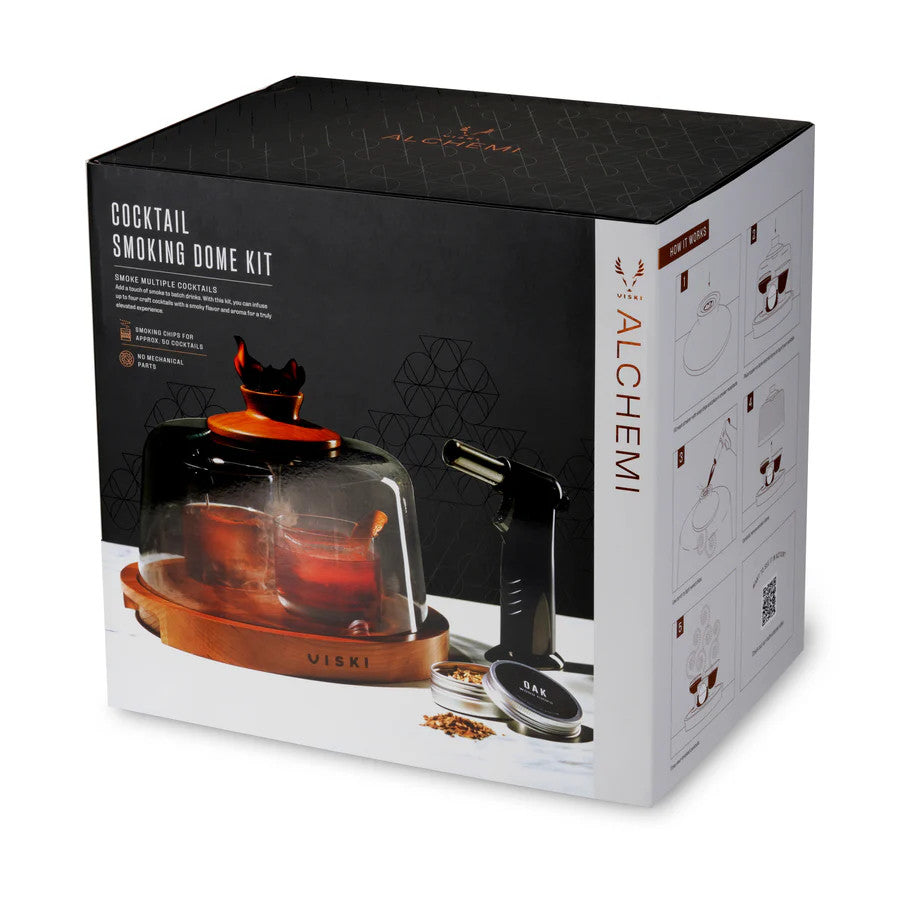 Viski Alchemi Cocktail Smoking Dome Kit